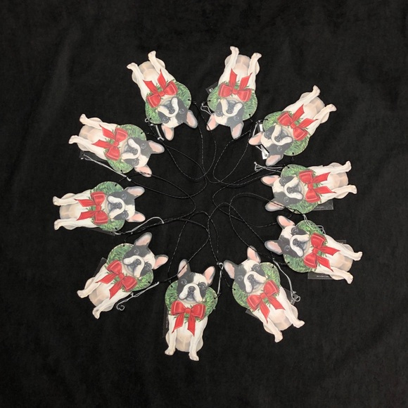 10 Boston Terrier Christmas Ornaments - Picture 2 of 5